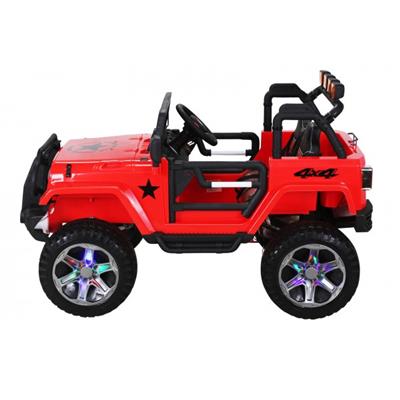 24 volts jeep 4x4 voiture electrique enfant 2 places rouge WXE