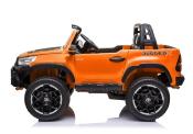 24 volts Toyota HILUX 180 watts luxe orange peinture metal  voiture enfant électrique