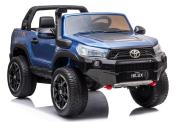 24 volts Toyota HILUX 180 watts luxe bleu peinture metal  voiture enfant électrique 2022