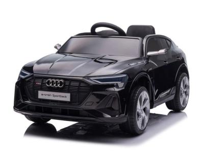 12 volts Audi E-Tron SPORTBACK   90 watts  voiture enfant  électrique  noire metal 2023