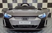 12 volts Audi E-Tron GT RS 90 watts  voiture enfant  électrique  gris metal 2023