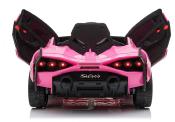 12 volt Lamborghini  SIAN  rose voiture enfant électrique  2023
