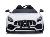 12 volts GTR ROADSTER AMG 90 watts  blanc voiture enfant lectrique Mercedes 2 places*
