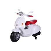 12 volts scooter electrique enfant style VESPA blanc