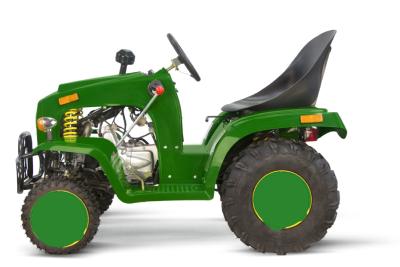 110 cc Tracteur enfant cc vert avec remorque automatique
