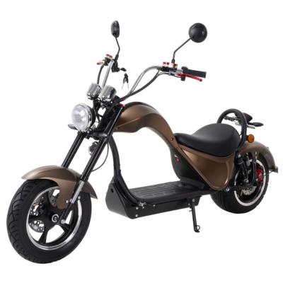  Trottinette CHOPPER 60 volts 2000 watts Lithium moto cruiser scooter électrique bronze