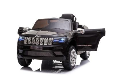 12 volts Jeep GRAND CHEROKEE 90 watts noir voiture enfant electrique