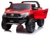 24 volts Toyota HILUX 180 watts luxe rouge peinture voiture enfant électrique 2023