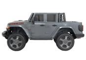 12 volts Jeep Wrangler Rubicon XL gris voiture enfant electrique