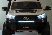 24 volts Toyota HILUX 180 watts luxe bleu peinture metal  voiture enfant électrique 2022