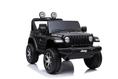 12 volts Jeep Wrangler Rubicon 180 watts NOIR voiture enfant electrique 2023