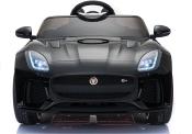 12 volts Jaguar F type Luxe noir metal voiture enfant electrique