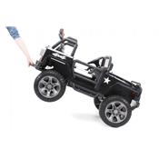 24 volts Jeep 4x4 Style Wrangler LUXE noir 180watt voiture electrique enfant WXE