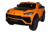 12 volts URUS XL  180 watts orange voiture enfant électrique CORSE 2 places 