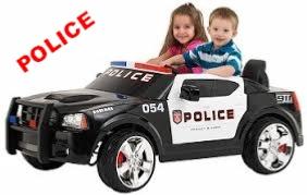 voitures de police enfant electrique