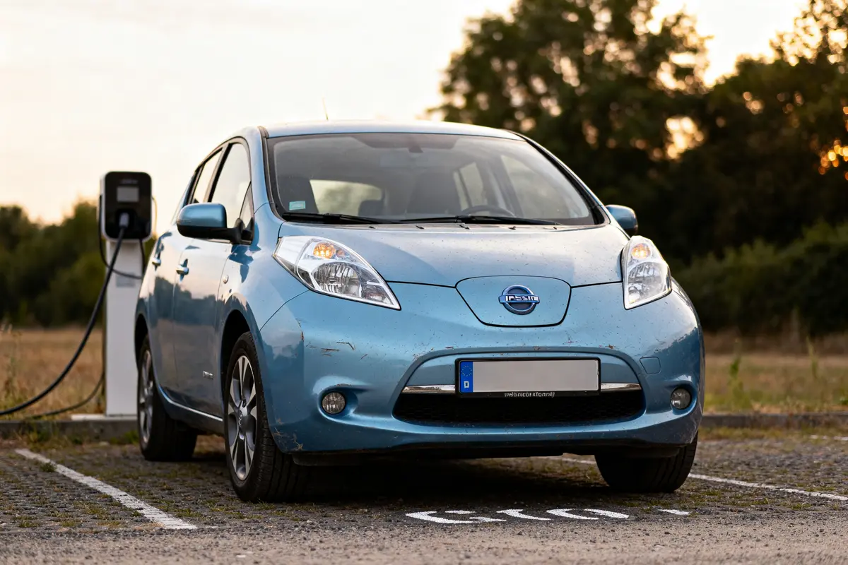pexels-michal-pech-213601-757318 (1) Voiture électrique bleue en train de charger disponible à 59 euros par mois sans apport