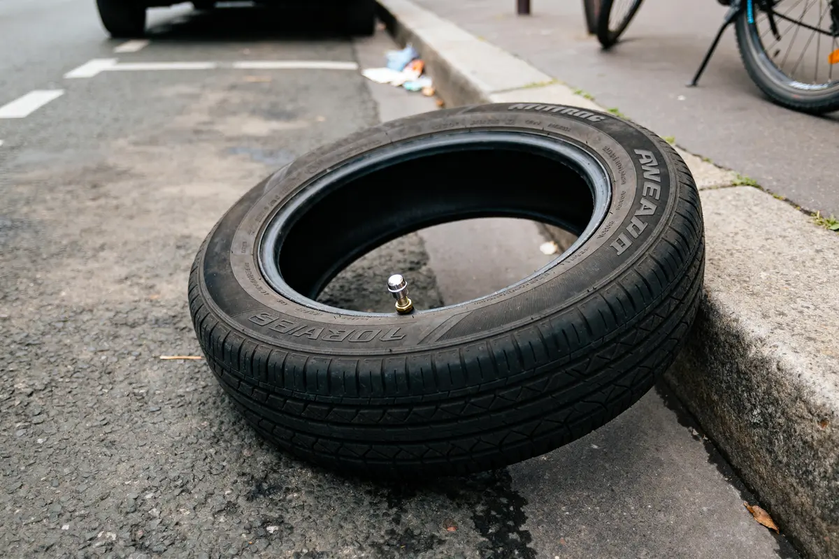 pexels-michal-pech-213601-757318 (1) Pneu sur trottoir vérifiant la pression de pneu pour Clio 4 en extérieur urbain